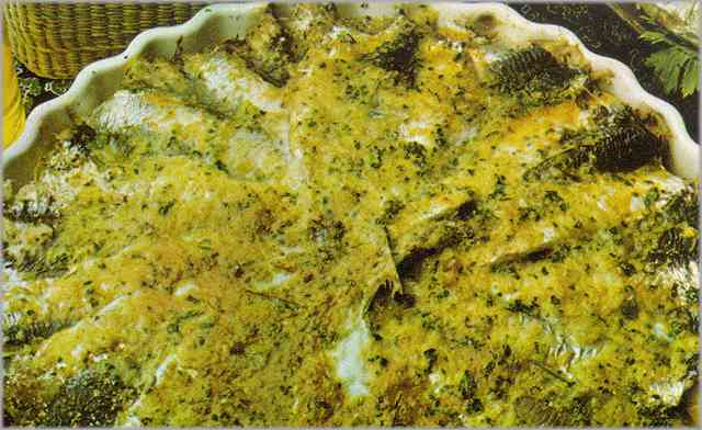 Sardinas gratinadas